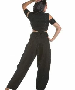 Miss Belly Dance Belly Dance Patterned Top With Should Cut-Outs | MODERN MASRI PLUS SIZE