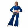 Miss Belly Dance Belly Dance Lycra Harem Pants, Top & Hip Scarf Costume Set | Raqs Choli 2 BELLY DANCE COSTUMES