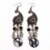 Miss Belly Dance Belly Dance Color Stone & Leaf Earrings | RAQS SONNER