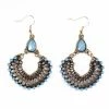 Miss Belly Dance Belly Dance Half Circle Stoned Earrings | LEAFLET