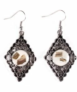 Miss Belly Dance Belly Dance Diamond Earrings | MIRRORED DIAMOND