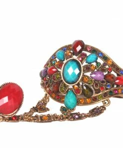 MissBellyDance JEWELRY & ACCESSORIES Belly Dance Stoned Hand Bracelet