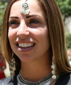 Miss Belly Dance JEWELRY & ACCESSORIES Belly Dance Kundan Style 3pc Set