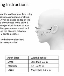 Eurotard PPE Reusable Face Mask, Cotton