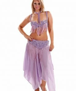 Miss Belly Dance Belly Dance Professional Bra & Belt Costume Set BELLY DANCE COSTUMES