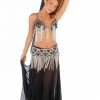 Miss Belly Dance Belly Dance Professional Bra & Belt Costume Set |