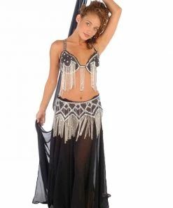 Miss Belly Dance Belly Dance Professional Bra & Belt Costume Set |