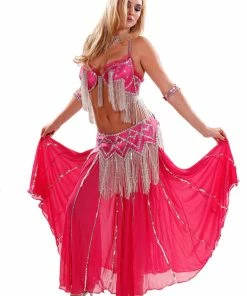 Miss Belly Dance Belly Dance Professional Bra & Belt Costume Set |