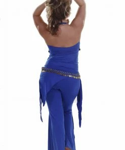 Miss Belly Dance BELLY DANCE COSTUMES Belly Dance Plus Sized Lycra Pants & Top Costume Set | Dazzling Masri