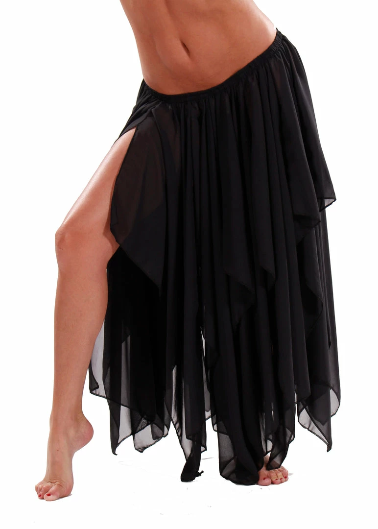 Miss Belly Dance Plus Size 13 Panel Chiffon Skirt BOTTOMS 1 Miss Belly Dance Plus Size 13 Panel Chiffon Skirt BOTTOMS
