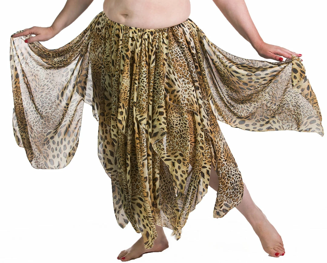 Miss Belly Dance BOTTOMS Belly Dance 13 Panel Chiffon Skirt 23 Miss Belly Dance BOTTOMS Belly Dance 13 Panel Chiffon Skirt