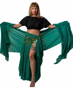 Miss Belly Dance BOTTOMS Belly Dance 13 Panel Chiffon Skirt 47 Miss Belly Dance BOTTOMS Belly Dance 13 Panel Chiffon Skirt