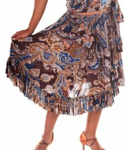 Miss Belly Dance Belly Dance Short Patterned Skirt | Judy Blue