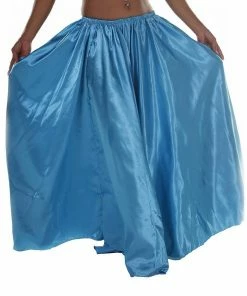 Miss Belly Dance BOTTOMS Belly Dance 10-Yards Satin Full Skirt |