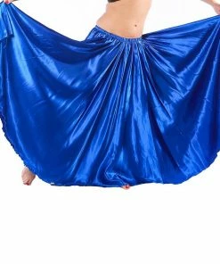 Miss Belly Dance BOTTOMS Belly Dance 10-Yards Satin Full Skirt |