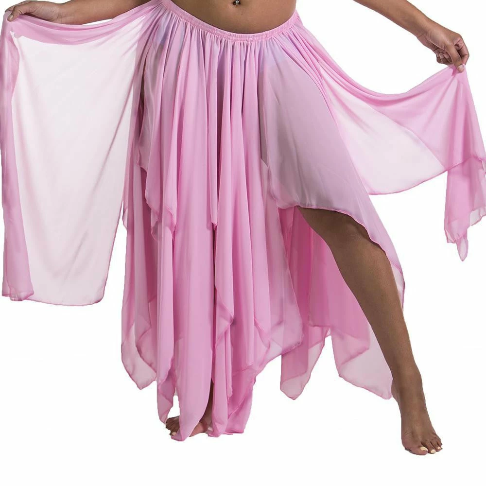 Miss Belly Dance BOTTOMS Belly Dance 13 Panel Chiffon Skirt 4 Miss Belly Dance BOTTOMS Belly Dance 13 Panel Chiffon Skirt