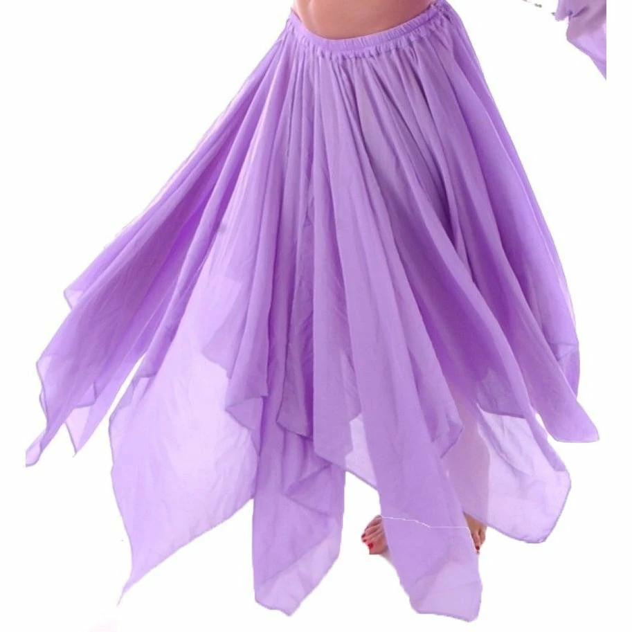 Miss Belly Dance BOTTOMS Belly Dance 13 Panel Chiffon Skirt 7 Miss Belly Dance BOTTOMS Belly Dance 13 Panel Chiffon Skirt