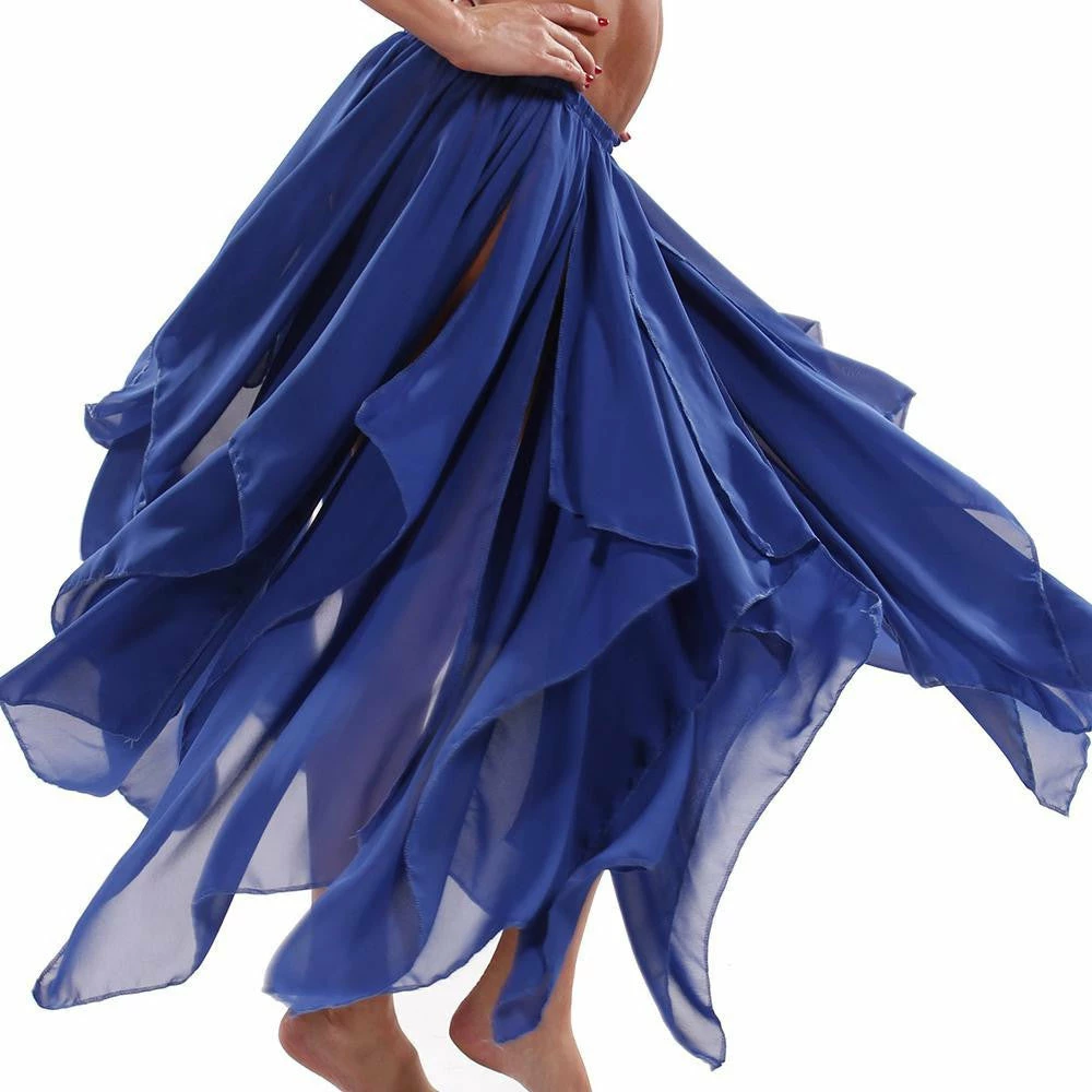Miss Belly Dance BOTTOMS Belly Dance 13 Panel Chiffon Skirt 1 Miss Belly Dance BOTTOMS Belly Dance 13 Panel Chiffon Skirt
