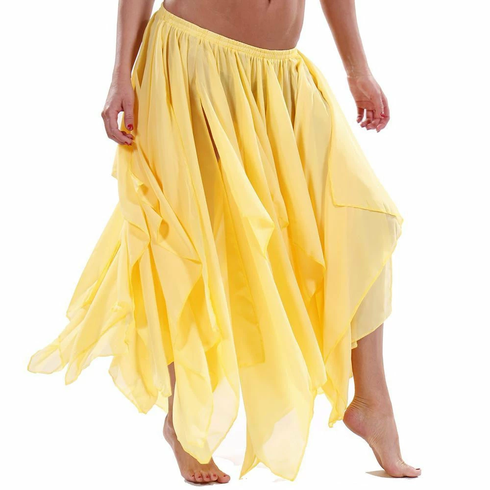 Miss Belly Dance BOTTOMS Belly Dance 13 Panel Chiffon Skirt 2 Miss Belly Dance BOTTOMS Belly Dance 13 Panel Chiffon Skirt