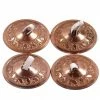 Miss Belly Dance Belly Dance 2 1/4 Detailed Copper Zills | SAGAT LS
