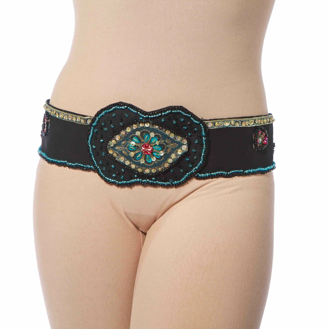 Miss Belly Dance Belly Dance Belt With Embellishment | THE EYE 1 Miss Belly Dance Belly Dance Belt With Embellishment | THE EYE