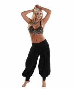 Miss Belly Dance Belly Dance Bra & Harem Pants Costume Set | STUNNING STARLET BELLY DANCE COSTUMES