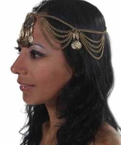 Miss Belly Dance Headwear Belly Dance Chain Head Piece With Coins | REEMA