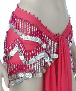 Miss Belly Dance Belly Dance Chiffon Colorful Beaded Hip Scarf | DYNAMITE DUNES 25 Miss Belly Dance Belly Dance Chiffon Colorful Beaded Hip Scarf | DYNAMITE DUNES