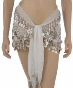 Miss Belly Dance Belly Dance Chiffon Colorful Beaded Hip Scarf | DYNAMITE DUNES 18 Miss Belly Dance Belly Dance Chiffon Colorful Beaded Hip Scarf | DYNAMITE DUNES