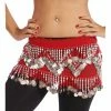 Miss Belly Dance Belly Dance Chiffon Colorful Beaded Hip Scarf | DYNAMITE DUNES
