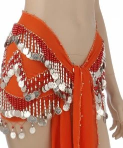 Miss Belly Dance Belly Dance Chiffon Colorful Beaded Hip Scarf | DYNAMITE DUNES 17 Miss Belly Dance Belly Dance Chiffon Colorful Beaded Hip Scarf | DYNAMITE DUNES
