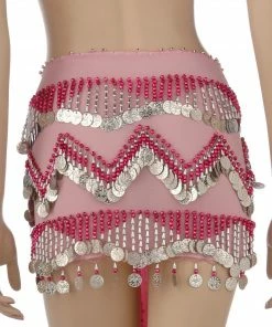 Miss Belly Dance Belly Dance Chiffon Colorful Beaded Hip Scarf | DYNAMITE DUNES 21 Miss Belly Dance Belly Dance Chiffon Colorful Beaded Hip Scarf | DYNAMITE DUNES