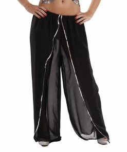 Miss Belly Dance Belly Dance Chiffon Harem Pants | HAILI HAREMS