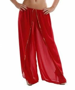 Miss Belly Dance Belly Dance Chiffon Harem Pants | HAILI HAREMS
