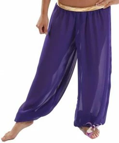 Miss Belly Dance BOTTOMS Belly Dance Chiffon Harem Pants |