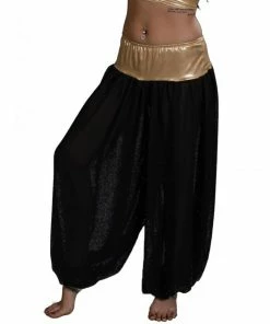 Miss Belly Dance Belly Dance Chiffon Harem Pants | MAKO PANTALOONS BOTTOMS