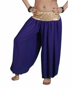 Miss Belly Dance Belly Dance Chiffon Harem Pants | MAKO PANTALOONS BOTTOMS