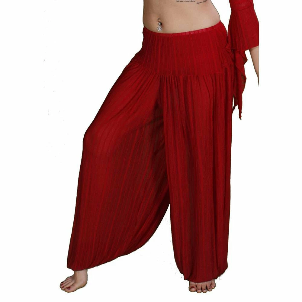 Miss Belly Dance Belly Dance Chiffon Harem Pants | SHEER 3 Miss Belly Dance Belly Dance Chiffon Harem Pants | SHEER