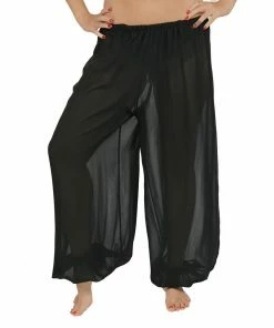 Miss Belly Dance Belly Dance Chiffon Harem Pants | SHEER SHADOW