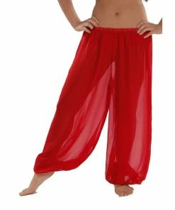 Miss Belly Dance Belly Dance Chiffon Harem Pants | SHEER SHADOW