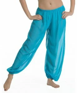 Miss Belly Dance Belly Dance Chiffon Harem Pants | SHEER SHADOW