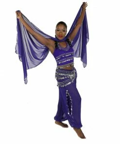 Miss Belly Dance Belly Dance Chiffon Harem Pants, Top, Hip Scarf & Veil Costume Set | FESTIVAL FLAIR BELLY DANCE COSTUMES 8 Miss Belly Dance Belly Dance Chiffon Harem Pants, Top, Hip Scarf & Veil Costume Set | FESTIVAL FLAIR BELLY DANCE COSTUMES