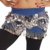 Miss Belly Dance Belly Dance Chiffon Trianglar Paillette Hip Scarf | RAISSAT