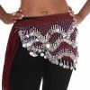 Miss Belly Dance Belly Dance Chiffon Triangular Pattern Hip Scarf | WINDING WINDS BOTTOMS