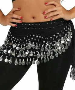 Miss Belly Dance Belly Dance Chiffon Wavy Design Training Hip Scarf | RAVISING 20 Miss Belly Dance Belly Dance Chiffon Wavy Design Training Hip Scarf | RAVISING