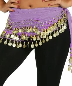 Miss Belly Dance Belly Dance Chiffon Wavy Design Training Hip Scarf | RAVISING 22 Miss Belly Dance Belly Dance Chiffon Wavy Design Training Hip Scarf | RAVISING