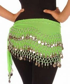 Miss Belly Dance Belly Dance Chiffon Wavy Design Training Hip Scarf | RAVISING 18 Miss Belly Dance Belly Dance Chiffon Wavy Design Training Hip Scarf | RAVISING