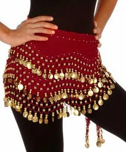 Miss Belly Dance Belly Dance Chiffon Wavy Design Training Hip Scarf | RAVISING 25 Miss Belly Dance Belly Dance Chiffon Wavy Design Training Hip Scarf | RAVISING
