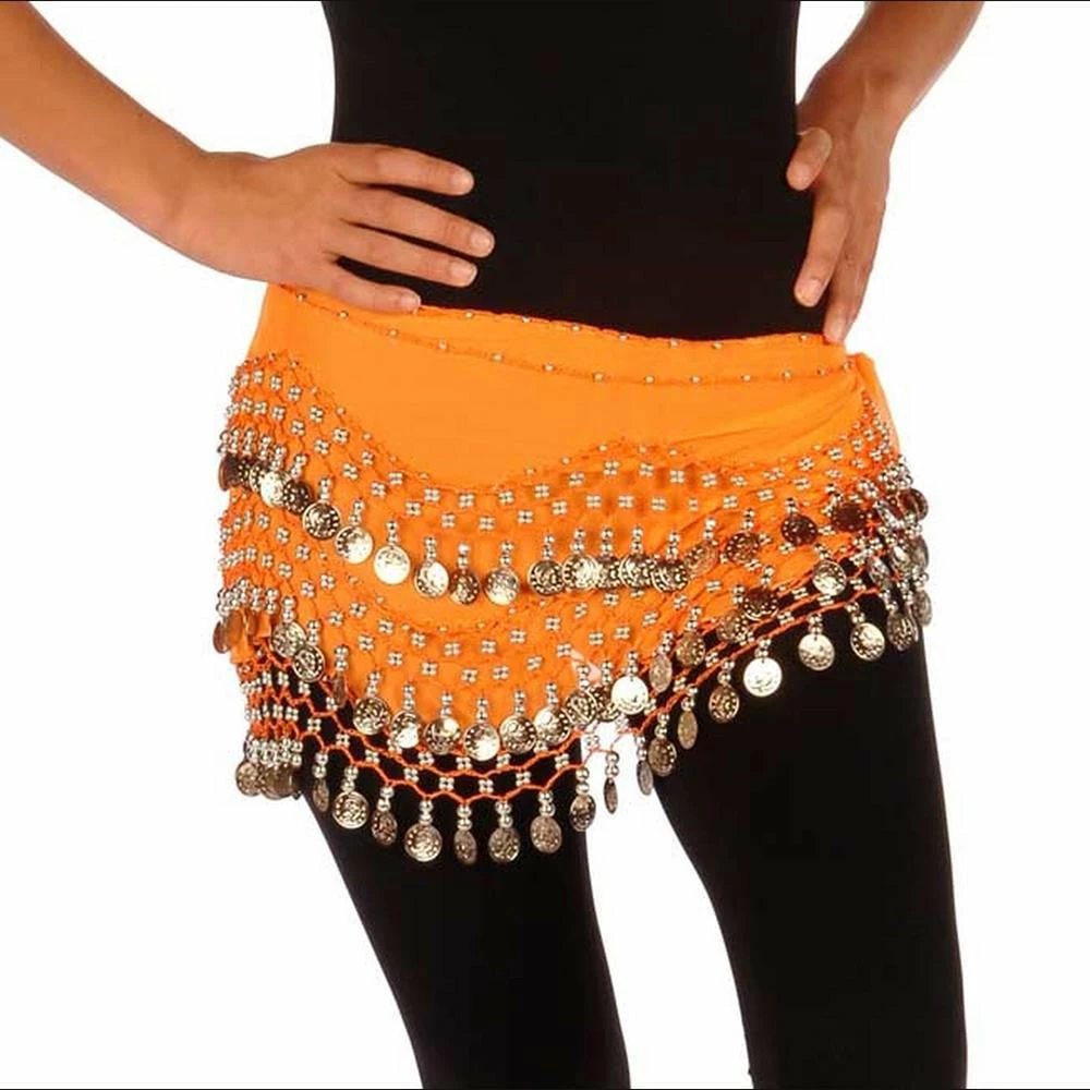 Miss Belly Dance Belly Dance Chiffon Wavy Design Training Hip Scarf | RAVISING 11 Miss Belly Dance Belly Dance Chiffon Wavy Design Training Hip Scarf | RAVISING