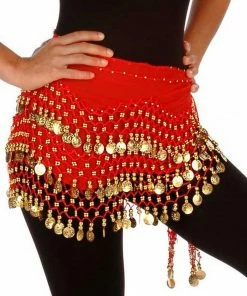 Miss Belly Dance Belly Dance Chiffon Wavy Design Training Hip Scarf | RAVISING 19 Miss Belly Dance Belly Dance Chiffon Wavy Design Training Hip Scarf | RAVISING